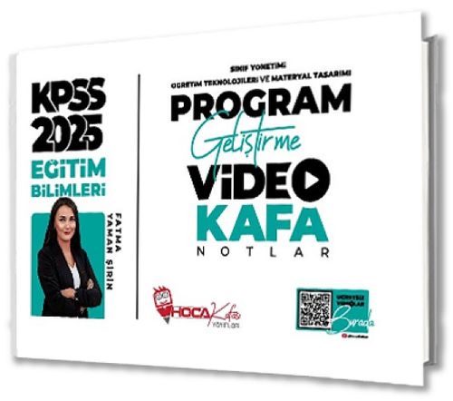 2025 KPSS Eğitim Bilimleri Program Geliştirme Video Kafa Notlar 