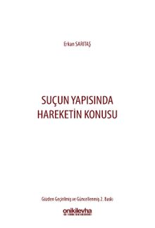 Suçun Yapısında Hareketin Konusu
