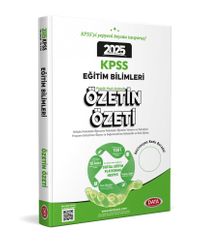 2025 KPSS Eğitim Bilimleri  Özetin Özeti 