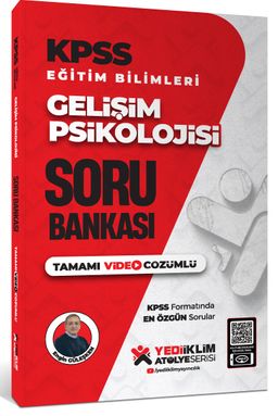 KPSS Eğitim Bilimleri Gelişim Psikolojisi Tamamı Video Çözümlü Soru Bankası