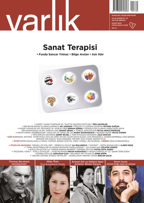 Varlık Edebiyat ve Kültür Dergisi Kasım 2024