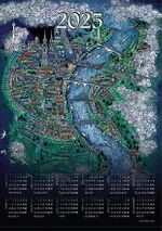 2025 Takvimli Poster - Minyatürler - Nusret Çolpan Köln