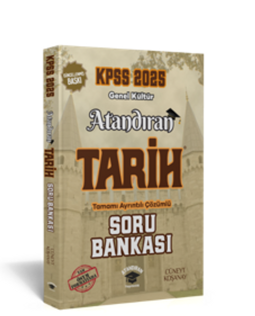 2025 KPSS Tarih Soru Bankası Çözümlü 