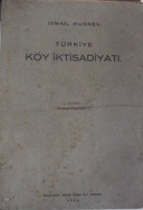 Türkiye Köy İktisadiyatı / 10-C-16