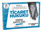 KPSS A Grubu Ticaret Hukuku Video Ders Notları 
