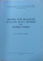 Mehmed Emni Beyefendi (Paşa)'nin Rusya Sefareti ve Sefaretnamesi / 13-Z-38