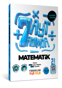 AYT Yedi Adımda Temelden Zirveye Matematik Tamamı Video Konu Anlatımlı ve Tamamı Video Çözümlü Soru Bankası 2. Kitap