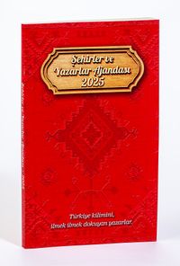 2025 Şehirler ve Yazarlar Ajandası (Büyük Boy)