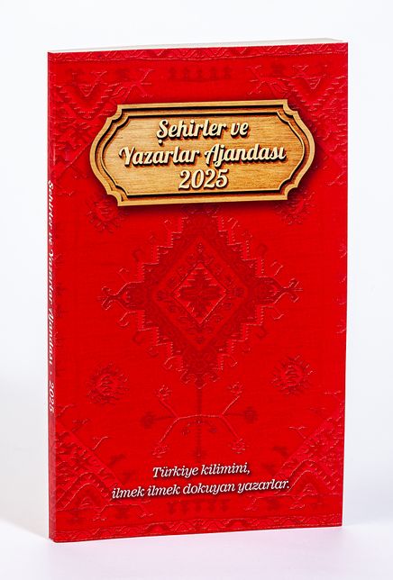 2025 Şehirler ve Yazarlar Ajandası (Küçük Boy)