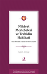 Nihayet Mertebeleri ve Tevhidin Hakikati &amp; Hace Abdullah el-Ensarî el- Herevî'ye Göre
