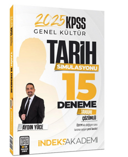 2025 KPSS Tarih Simülasyonu 15 Deneme Çözümlü 