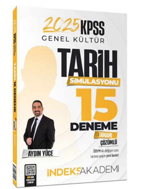 2025 KPSS Tarih Simülasyonu 15 Deneme Çözümlü 