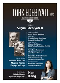 Türk Edebiyatı Aylık Fikir ve Sanat Dergisi Sayı: 613 Kasım 2024