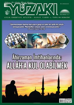 Yüzakı Aylık Edebiyat, Kültür, Sanat, Tarih ve Toplum Dergisi Sayı:237 Kasım 2024