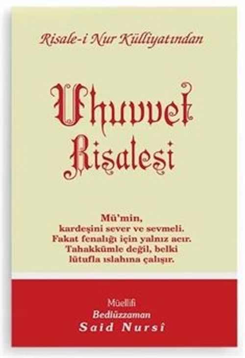 Uhuvvet Risalesi - Orta Boy (Kod:434)