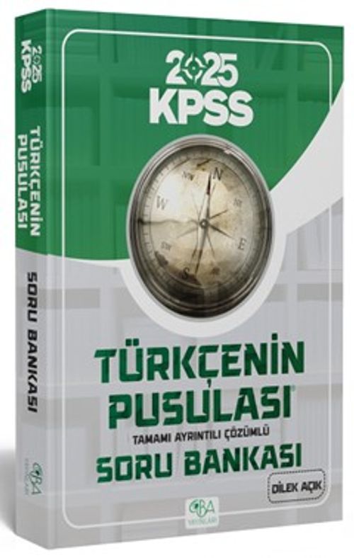 2025 KPSS Türkçenin Pusulası Soru Bankası Çözümlü 