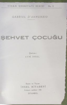 Şehvet Çocuğu (2-I-7)