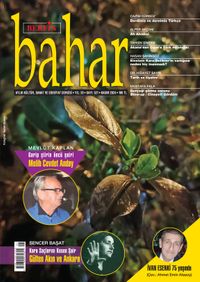 Berfin Bahar Aylık Kültür Sanat ve Edebiyat Dergisi Sayı:321 Kasım 2024