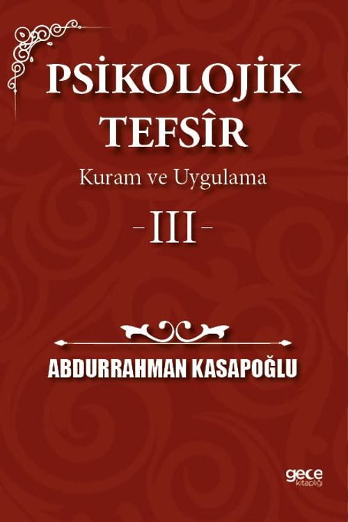Psikolojik Tefsîr Kuram ve Uygulama 3