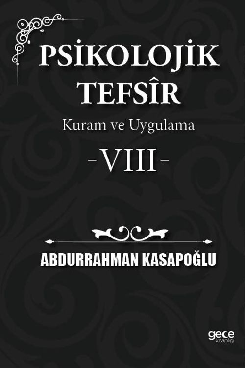 Psikolojik Tefsîr Kuram ve Uygulama 8