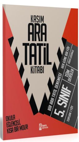 2025 İsem 5. Sınıf Kasım Ara Tatil Kitabı