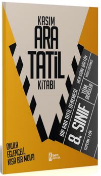 2025 İsem 8. Sınıf Kasım Ara Tatil Kitabı