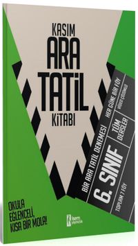 2025 İsem 6. Sınıf Kasım Ara Tatil Kitabı