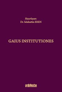 Gaius Institutiones