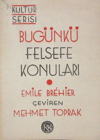 Bugünkü Felsefe Konuları (2-F-69)