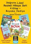 1.Sınıf Resimli Hikaye Seti (4 Kitap + Boyama Kitabı Hediye)