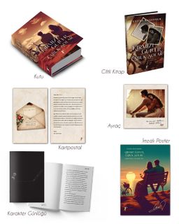 Kırmızı Güller Çabuk Solar (Ciltli Kutulu Set) & Günyüzü Vesikalığı	