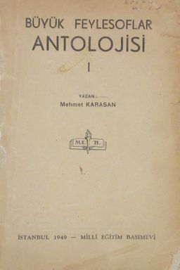 Büyük Feylesoflar Antolojisi 1 (2-F-52)