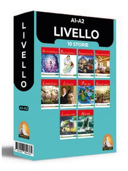 İtalyanca Hikaye 10’lu Hikaye Seti Kutu Tanıtım (A1-A2) Seviyelerinde