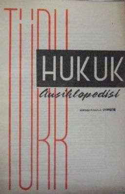 Türk Hukuk Ansiklopedisi (10 Fasikül [2 Cilt] Takım) (Kod: 4-A-22)