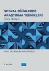 Sosyal Bilimlerde Araştırma Teknikleri