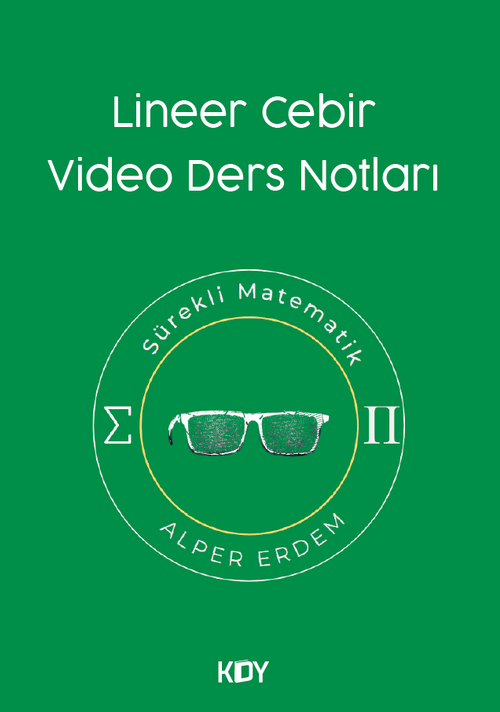 Lineer Cebir Video Ders Notları 