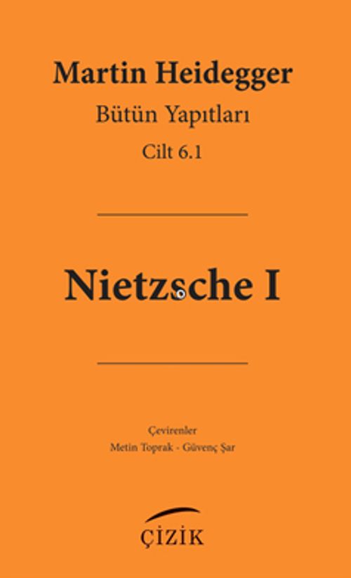 Nietzsche 1 (Martin Heidegger) Fiyatı, Yorumları, Satın Al