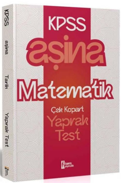 2025 KPSS Aşina Matematik Çek Kopart Yaprak Test