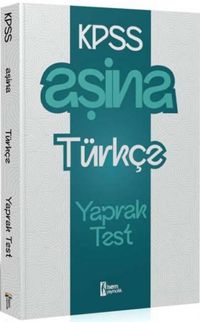 2025 KPSS  Aşina Türkçe Çek Kopart Yaprak Test