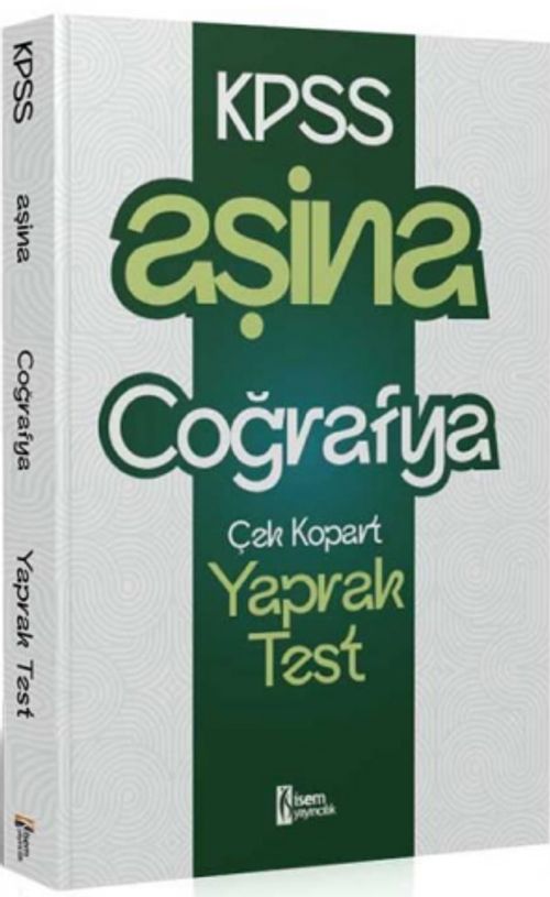 2025 KPSS Aşina Coğrafya Çek Kopart Yaprak Test