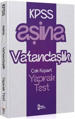 2025 KPSS Aşina Vatandaşlık Çek Kopart Yaprak Test