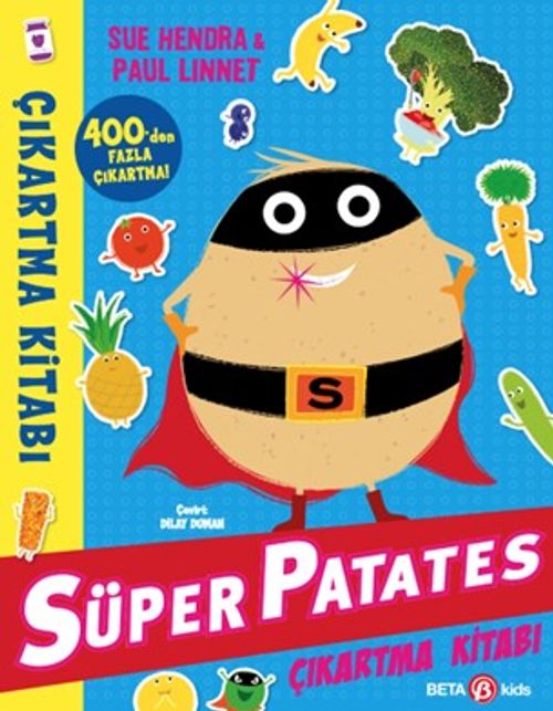 Süper Patates Çıkartma Kitabı