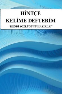 Hintçe Kelime Defterim & Kendi Sözlüğünü Hazırla