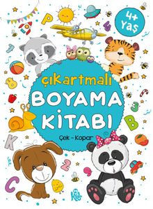 Çıkartmalı Boyama Kitabı 4 Yaş+