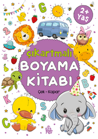 Çıkartmalı Boyama Kitabı / 2 Yaş +