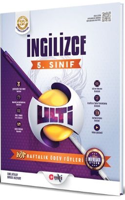 5. Sınıf İngilizce Haftalık Ödev Föyleri