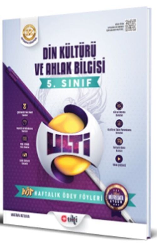5. Sınıf Din Kültürü ve Ahlak Bilgisi Haftalık Ödev Föyleri