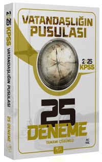 2025 KPSS Vatandaşlık Vatandaşlığın Pusulası 25 Deneme Çözümlü