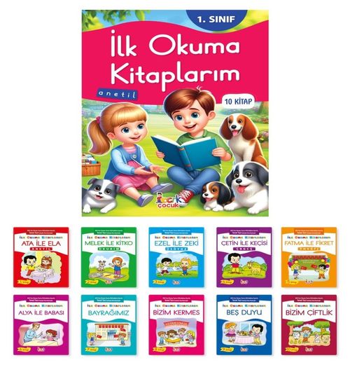 İlk Okuma Kitaplarım (10 Kitap) 