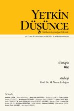 Yetkin Düşünce Sayı: 28